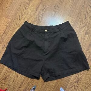 Big Bud Press Brown trousers elastic waist shorts 100% cotton unisex shorts 1XL